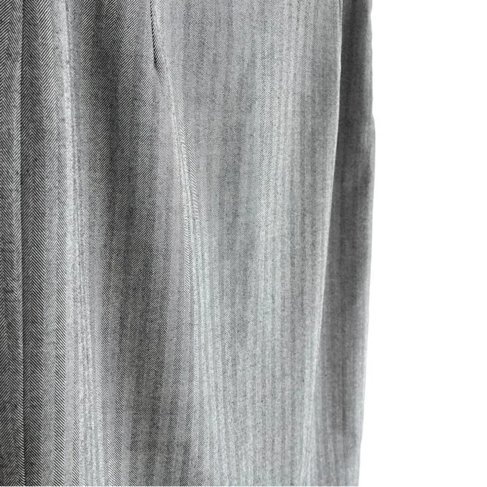 POLECI | Light Gray Chevron Stripe Pencil Skirt (8)